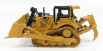 Dm-models Caterpillar Catd8t Ruspa Cingolata - škrabací traktor 1:50 žltá čierna