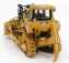 Dm-models Caterpillar Catd8t Ruspa Cingolata - škrabací traktor 1:50 žltá čierna