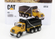 Dm-models Caterpillar Ct681 Cassone Ribaltabile 4-assi 2016 - sklápač 1:87 žltá čierna