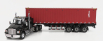 Dm-models Kenworth T880 Sbfa Truck Container 40 1990 1:50 Black Brown