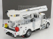 Dm-models Peterbilt 536 Truck Altec Aa55 Gru Crane Elevator Con Piattaforma Cestello 2010 1:32 White