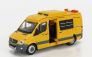 Drobné hračky Mercedes Benz Sprinter Van Fl Wsd Police 2018 1:76 Žltá