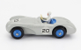 Edicola Aston martin Db3 Sports Spider N 20 Racing 1950 1:43 Light Grey