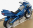 Edicola Batman Batcycle - Legend Of The Dark Knight 1:18 Blue Met