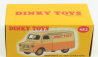 Edicola Bedford Van Dinky Toys 1959 1:43 2 tóny žltá