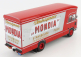 Edicola Berliet Gbk6 Truck Mondia 1971 1:43 Červená strieborná