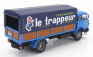 Edicola Berliet Grk10 Truck Telonato Le Trappeur 2-assi 1962 1:43 2 Tones Blue