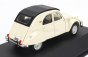 Edicola Citroen 2cv s uzavretou strechou 1960 1:43 biela čierna