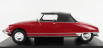 Edicola Citroen Ds19 Cabriolet 1963 1:24 červená čierna