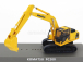 Edicola Komatsu Pc200lc Hybrid Escavatore Cingolato - Traktor rýpadlo 1:72 Yellow Black