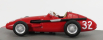 Edicola Maserati F1 250f N 32 Majster sveta Sezóna 1957 Juan Manuel Fangio 1:43 Červená