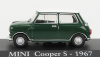 Edicola Mini Cooper S 1967 - Con Vetrina - S vitrínou 1:43 zelená biela