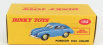 Edicola Porsche 356a Coupe 1960 1:43 svetlomodrá