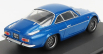 Edicola Renault Alpine A110 1969 - Čierne kolesá - Con Vetrina - S vitrínou 1:43 Blue Met