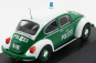 Edicola Volkswagen Beetle 1200 Polizei 1977 1:43 zelená biela