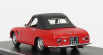 Esval model Osca 1600gt Fissore Cabriolet Closed 1963 1:43 Červená