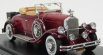 Esval model Pierce arrow Model B Roadster Open 1930 1:43 2 Tones Red