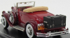 Esval model Pierce arrow Model B Roadster Open 1930 1:43 2 Tones Red