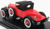 Esval model Stutz Black Hawk Speedster Closed 1928 1:43 Red Black