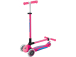 Globber - Scooter Primo Plus Lights V2 skladací Fuchsia/Sky Blue