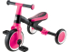 Globber - Trojkolka / kolobežka Learning Trike Fuchsia pink