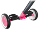 Globber - Trojkolka / kolobežka Learning Trike Fuchsia pink