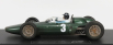 Gp-replicas BRM F1 P57 Brm Team N 3 Winner South Africa World Champion (with Pilot Figure - Dirty Version) 1962 Graham Hill - Con Vetrina - With Showcase 1:18 Green Met