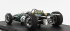 Gp-replika Brabham F1 Bt19 N 16 Winner Dutch Gp Jack Brabham 1966 World Champion - Con Vetrina - s vitrínou 1:18 Green Gold