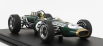 Gp-replika Brabham F1 Bt19 N 5 Winner British Gp Jack Brabham 1966 World Champion - Con Vetrina - s vitrínou 1:18 Green Gold