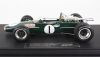 Gp-replika Brabham F1 Bt24 Repco N 1 2nd Mexico Gp 1967 Jack Brabham - Con Vetrina - S vitrínou 1:18 Green Gold