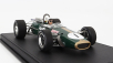 Gp-replika Brabham F1 Bt24 Repco N 1 2nd Mexico Gp (s figúrkou pilota) 1967 Jack Brabham - Con Vetrina - s vitrínou 1:18 Green Gold