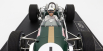 Gp-replika Brabham F1 Bt24 Repco N 1 2nd Mexico Gp (s figúrkou pilota) 1967 Jack Brabham - Con Vetrina - s vitrínou 1:18 Green Gold