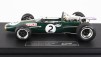 Gp-replika Brabham F1 Bt24 Repco N 2 3rd Mexico Gp Denis Hulme 1967 World Champion - Con Vetrina - S vitrínou 1:18 Green Gold