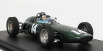 Gp-repliky BRM F1 P57 Brm Team N 14 Winner Italian Gp Monza World Champion (with Pilot Figure) 1962 Graham Hill - Con Vetrina - With Showcase 1:18 Green Met