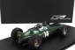 Gp-repliky BRM F1 P57 Brm Team N 14 Winner Italian Gp Monza World Champion (with Pilot Figure - Dirty Version) 1962 Graham Hill - Con Vetrina - With Showcase 1:18 Green Met