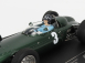 Gp-repliky BRM F1 P57 Brm Team N 3 Winner South Africa World Champion (with Pilot Figure) 1962 Graham Hill - Con Vetrina - With Showcase 1:18 Green Met