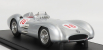 Gp-repliky Mercedes benz F1 W196r Streamliners N 16 Winner Monza Italy Gp Juan Manuel Fangio 1954 Majster sveta - Con Vetrina - S vitrínou 1:18 Silver