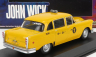 Greenlight Checker Marathon Taxi 1974 - John Wick Iii Parabellum Movie 1:43 Yellow