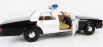 Greenlight Chevrolet Caprice Metropolitan Police 1987 - Terminator 2 Movie 1991 - The Judgment Day - Il Giorno Del Giudizio - With T-1000 Liquid Metal Android Figure 1:18 Black White