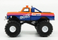 Greenlight Chevrolet K-10 Bigfoot Monster Truck Boss 1972 1:43 Oranžová modrá