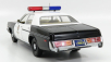 Greenlight Dodge Monaco Police 1977 s figúrkou T-800 - Terminátor 1 1984 1:18 Black White