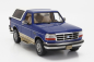 Greenlight Ford usa Bronco Eddie Bauer Edition 1996 1:18 modrá biela