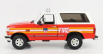 Greenlight Ford usa Bronco Fdny New York Fire Engine 1996 1:18 červená biela