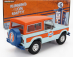 Greenlight Ford usa Bronco Open Gulf 1966 1:24 Svetlo modrá oranžová