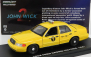 Greenlight Ford usa Crown Victoria Nyc Taxi 2011 - John Wick Ii 1:43 Žltá