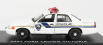 Greenlight Ford usa Crown Victoria Pembroke Pines Police 2001 - Dexter 1:43 Biela