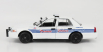 Greenlight Ford usa Crown Victoria Police Interceptor Detroit 2008 1:24 Biela