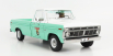 Greenlight Ford usa F-100 Pick-up Forest Service Green With Smokey Bear Figure 1975 1:18 Veľmi svetlá zelená biela