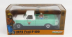 Greenlight Ford usa F-100 Pick-up Forest Service Green With Smokey Bear Figure 1975 1:18 Veľmi svetlá zelená biela