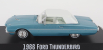 Greenlight Ford usa Thunderbird Cabriolet Uzavretý 1966 - Thelma & Louise 1:43 Svetlomodrá s bielou